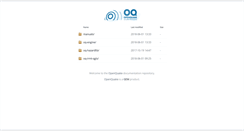 Desktop Screenshot of docs.openquake.org