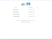 Tablet Screenshot of docs.openquake.org